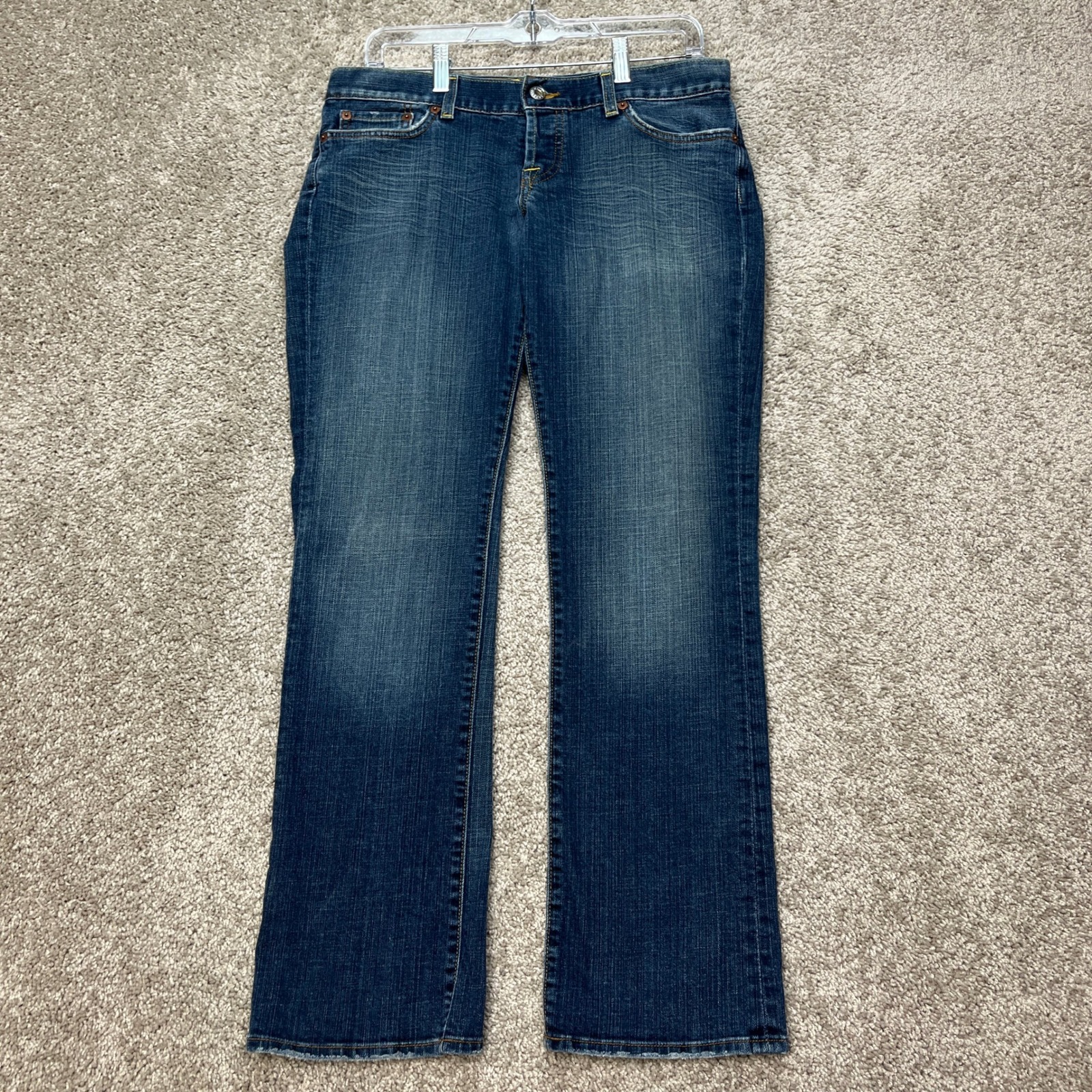 Vtg Lucky Brand Maddy Jean Women 10 30x30 Medium Wash Bootcut 5 Pocket Denim Usa